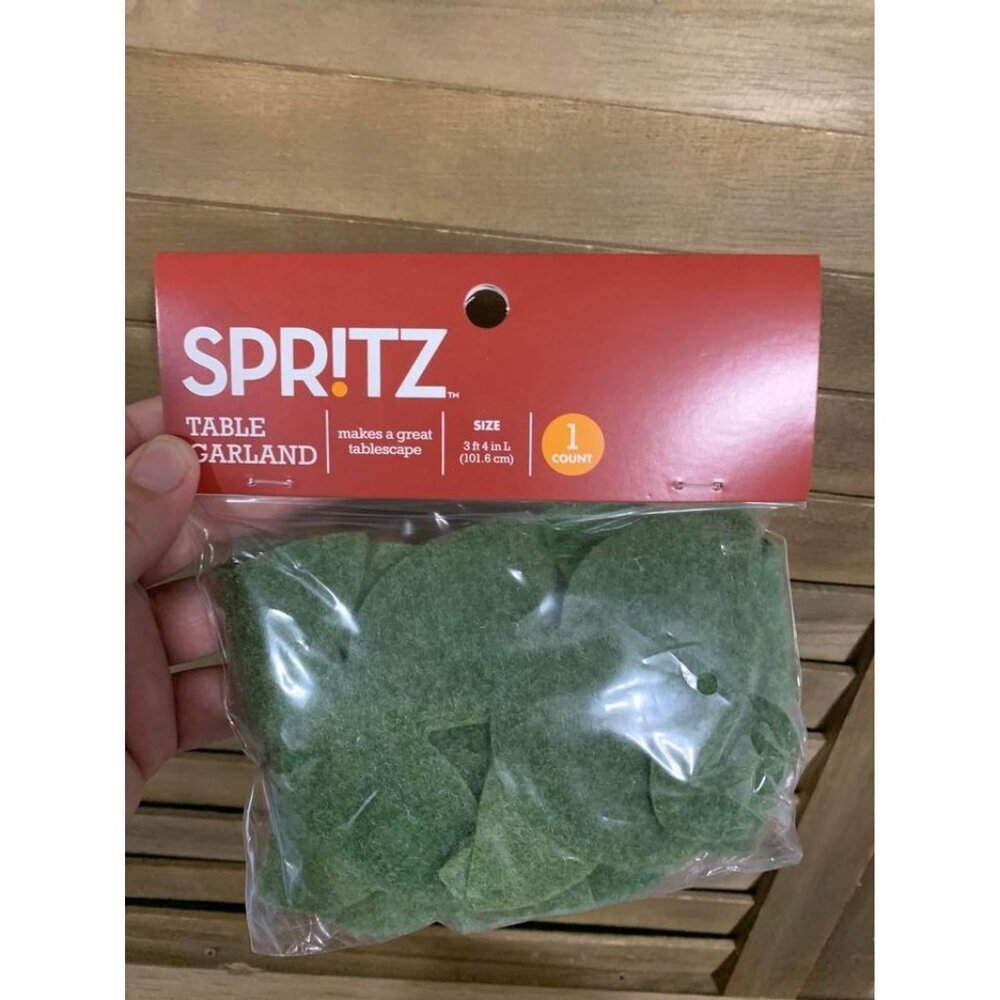 4 Packs Green Table Garland Decor 3’ 4”